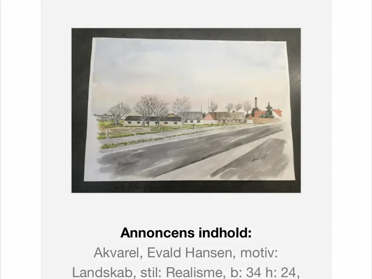 Billede 11 - Akvarel