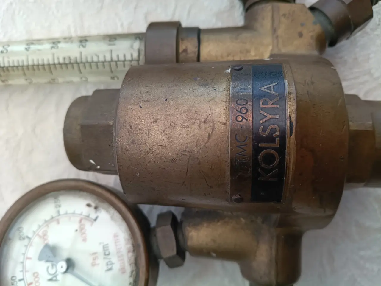 Billede 7 - 2 x Ældre manometer 