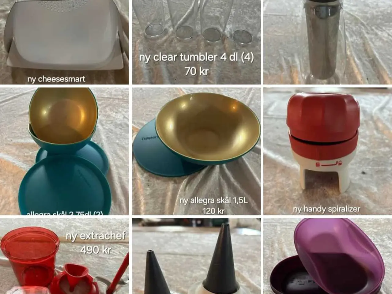 Billede 1 - Div nyt tupperware