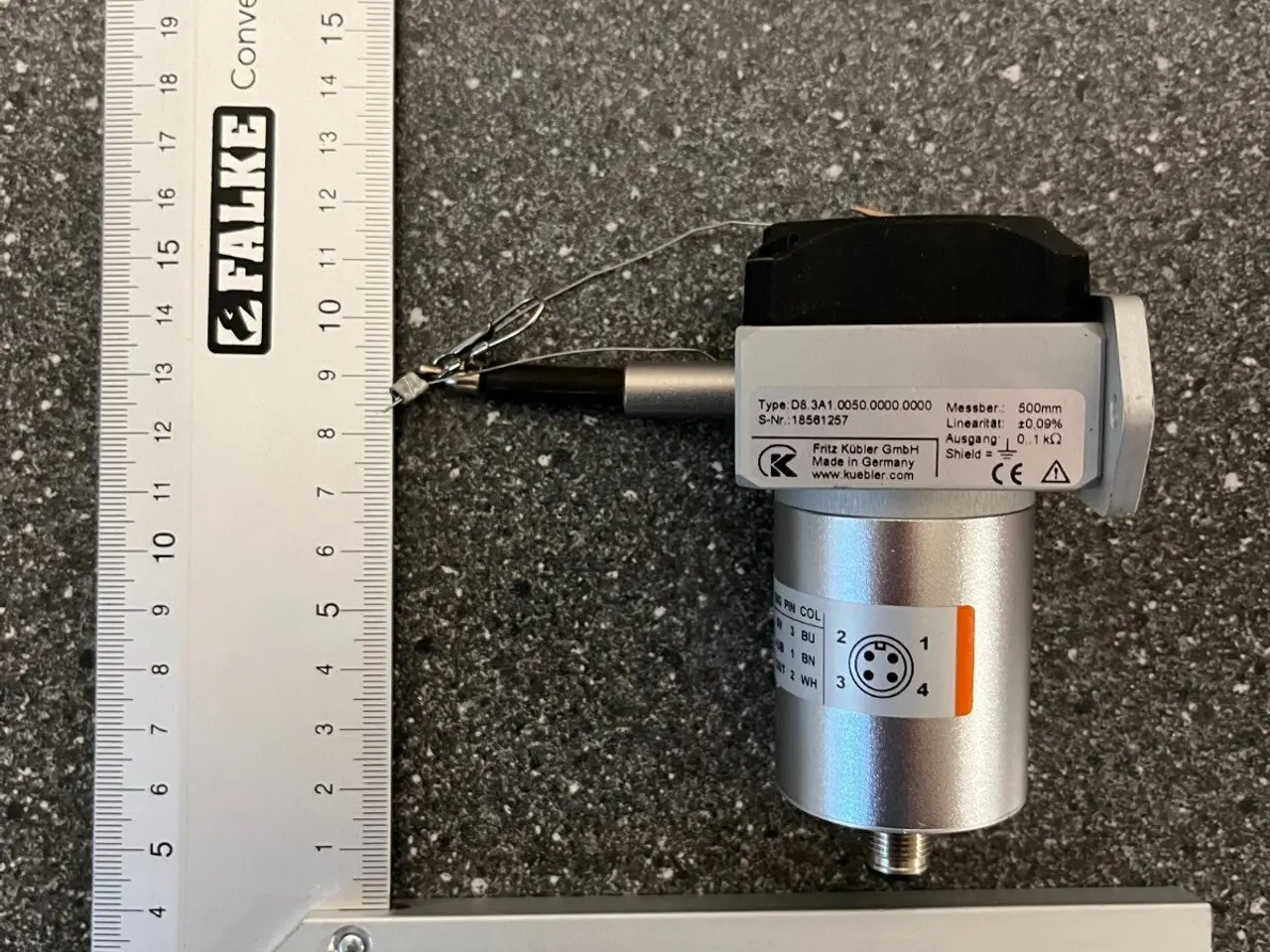 Billede 6 - Kübler D8.3A1.0050.A333.0000 Draw Wire Encoder -