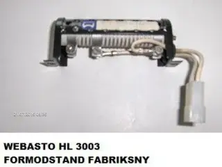 webasto formostand til HL 3003