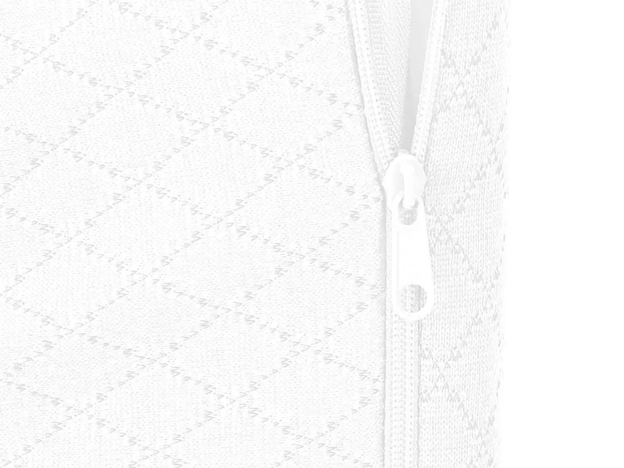 Billede 6 - Benpude i memory skum - hvid kilepude 60 × 50 × 30 cm
