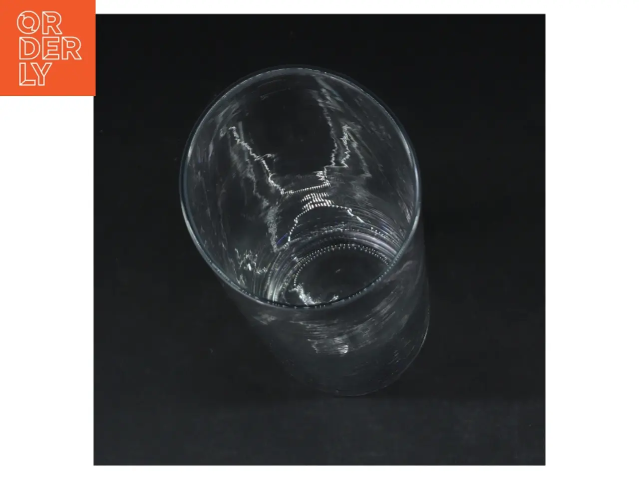 Billede 2 - Cylindrisk glasvase (str. Ø. 8 cm. Højde 28 cm)