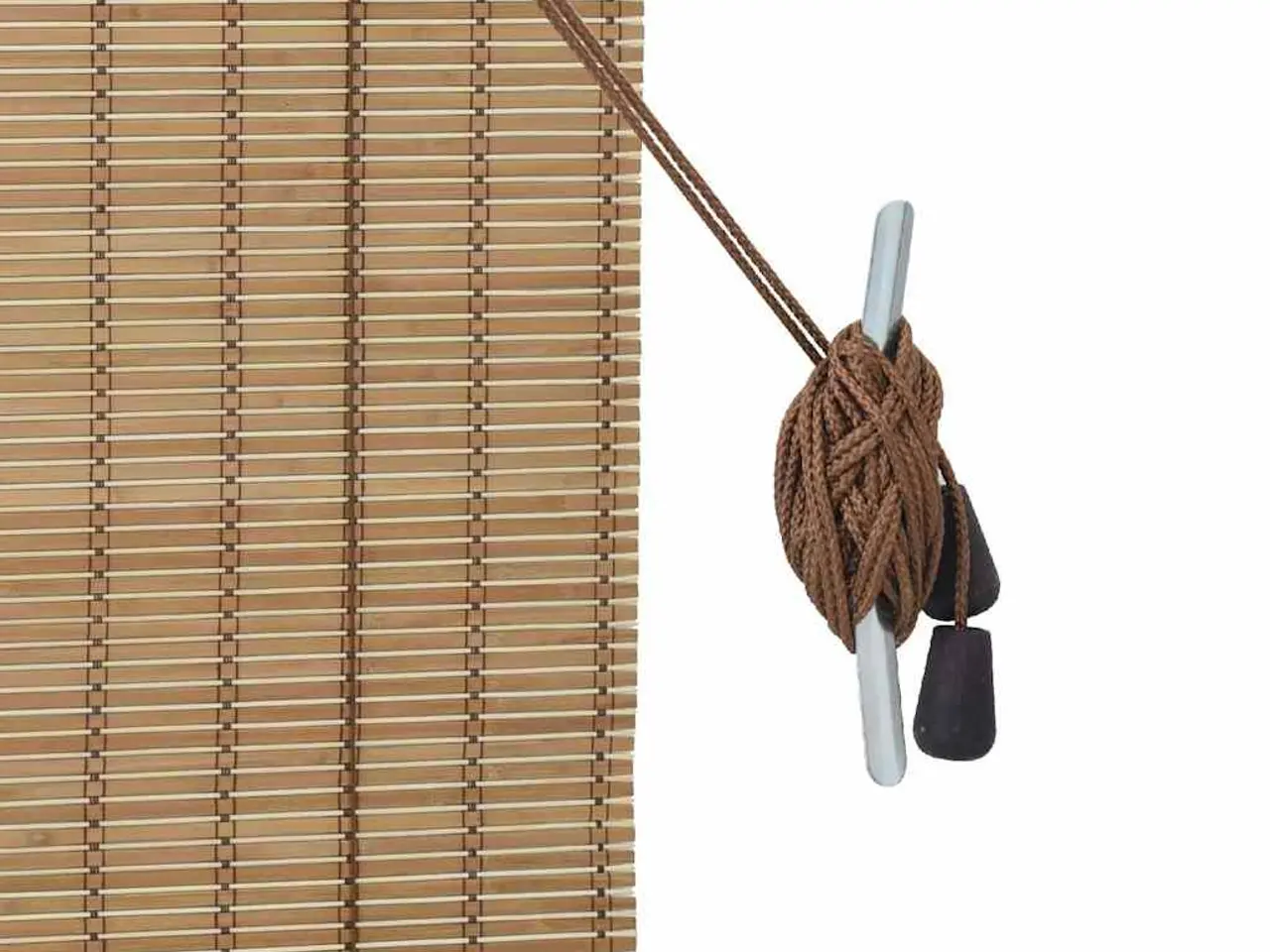 Billede 6 - Rullegardin Andet Lys Brun 60 x 160 cm Bambus