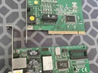 2 ældre netkort til stationær pc!