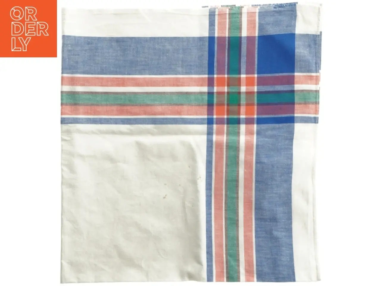Billede 1 - Ternet viskestykke dug (str. 80 x 85 cm)