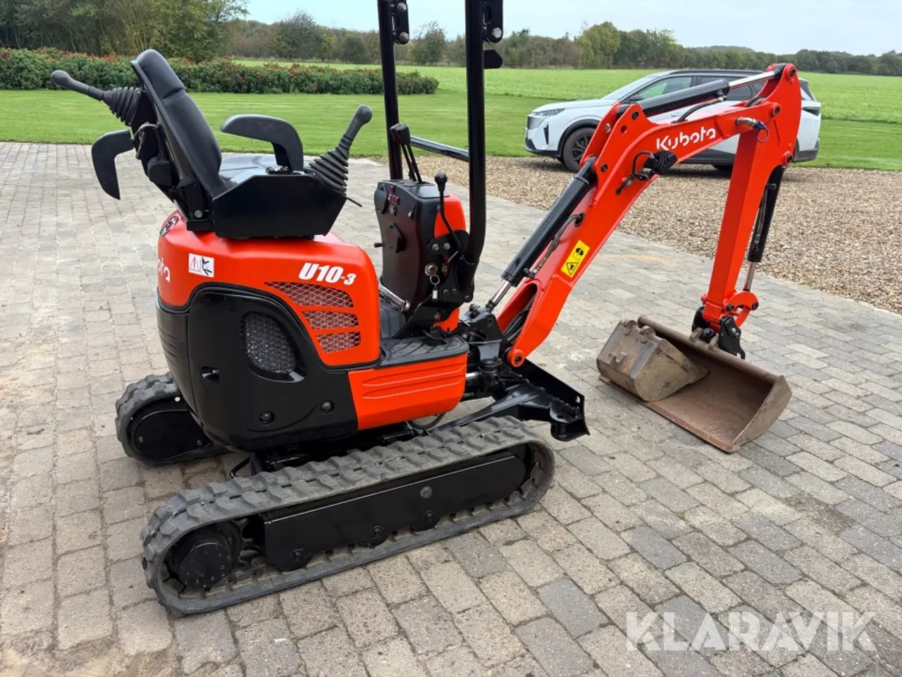Billede 4 - Minigraver Kubota U10-3 med joystick