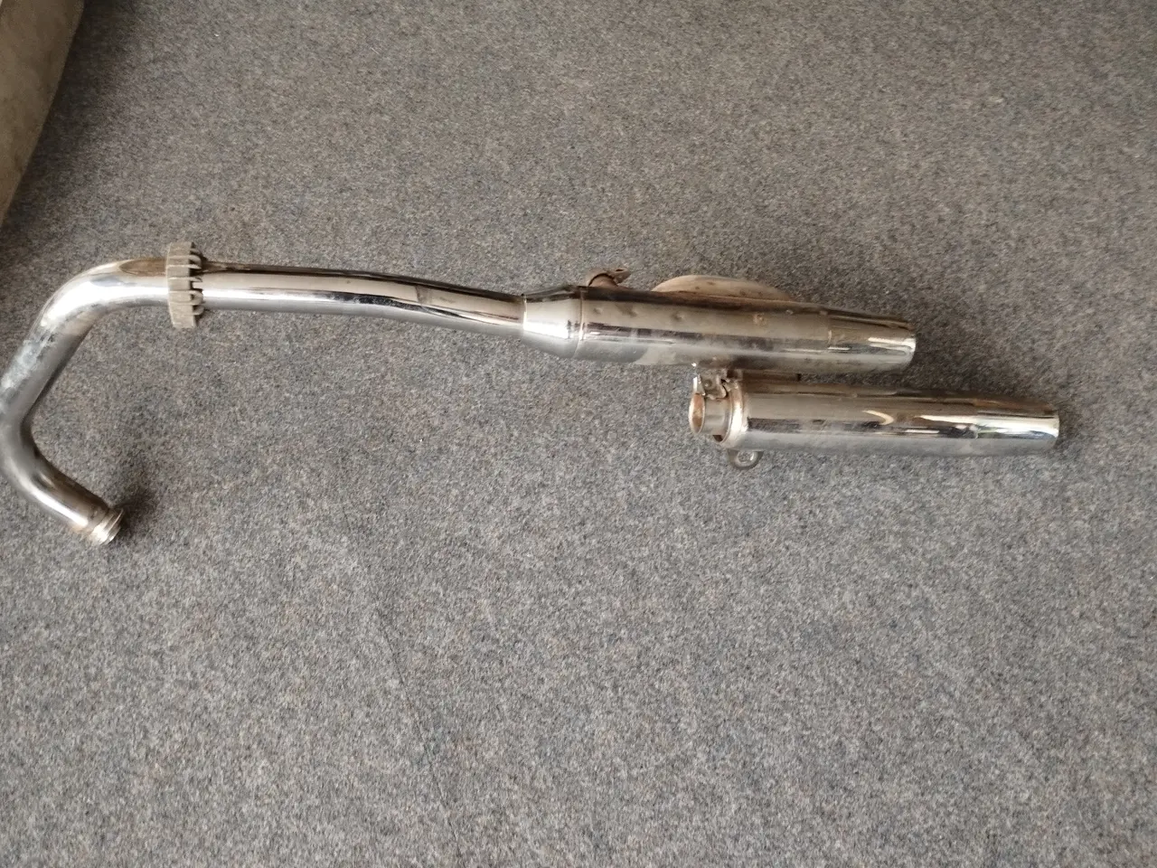 Billede 2 - Udstødning Yamaha XV 250 Virago km 23000
