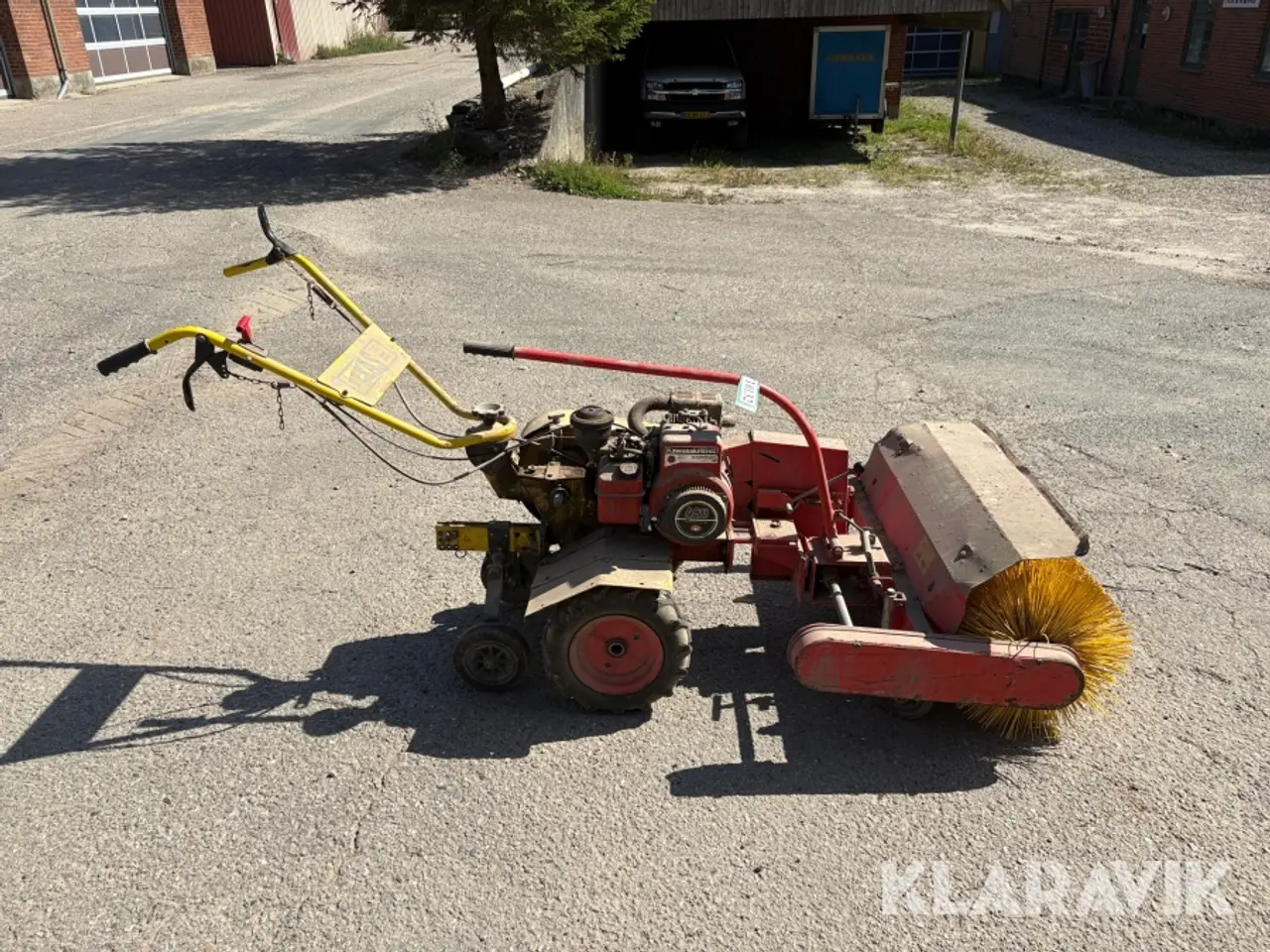Billede 4 - 2-hjulet traktor Texas 521 med kost
