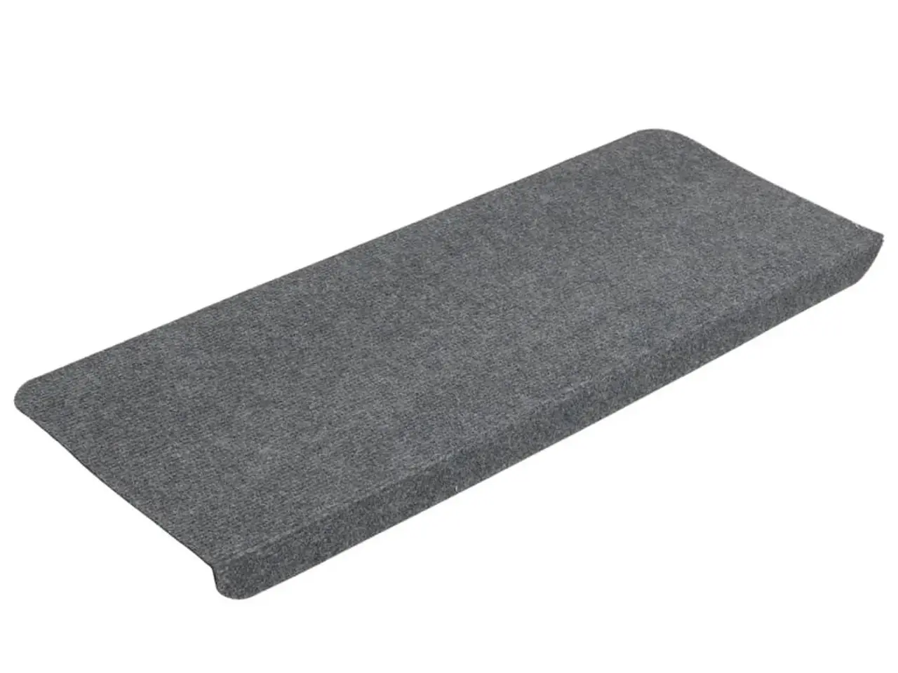 Billede 3 - Selvklæbende trappemåtter - 15 stk. 65 × 24,5 × 3,5 cm, grå