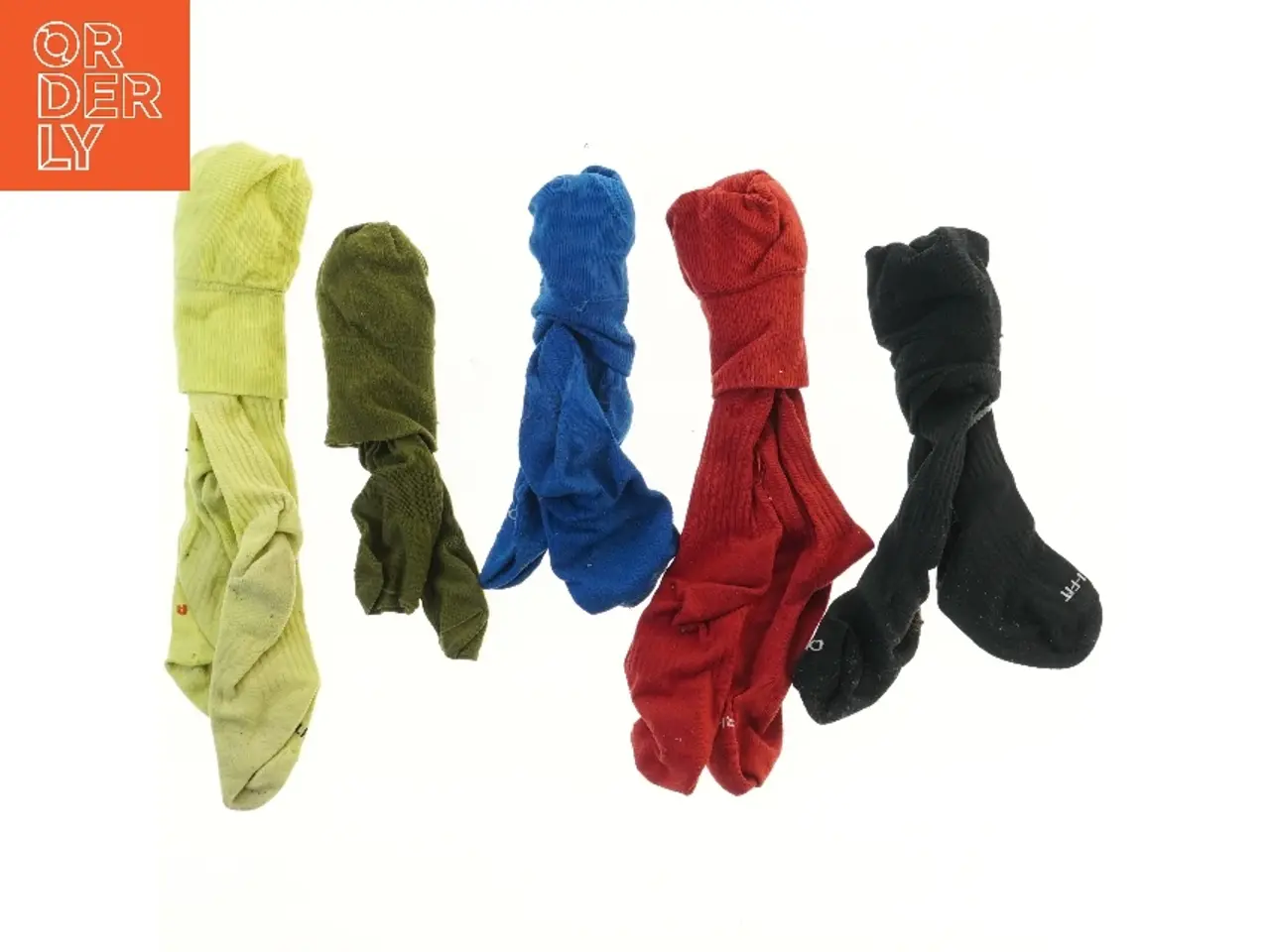 Billede 1 - Fem par sokker fra Nike (str. ca. 50 cm)