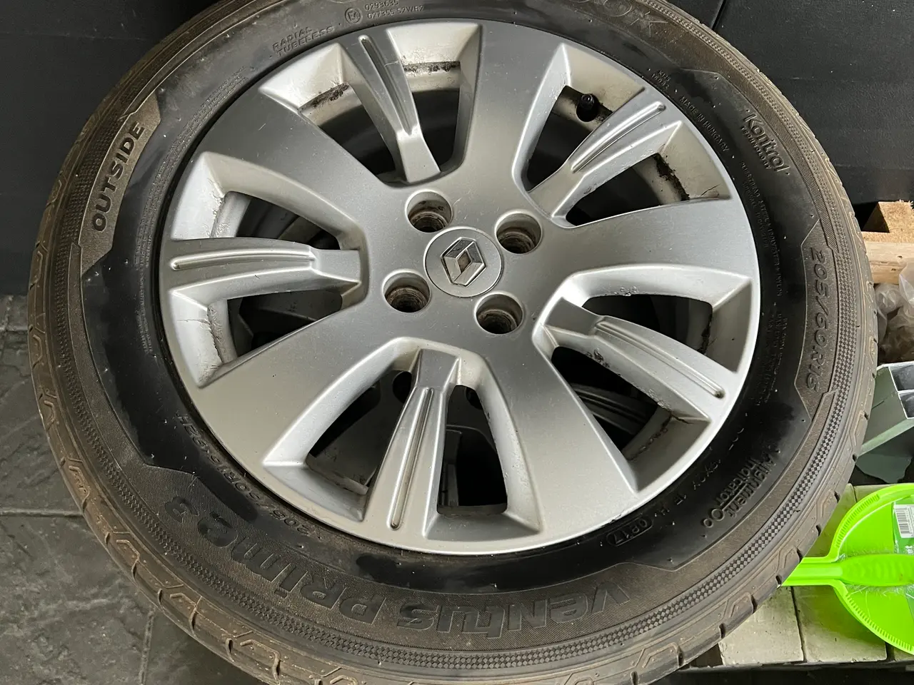 Billede 1 - Renault 16" Original alufælge