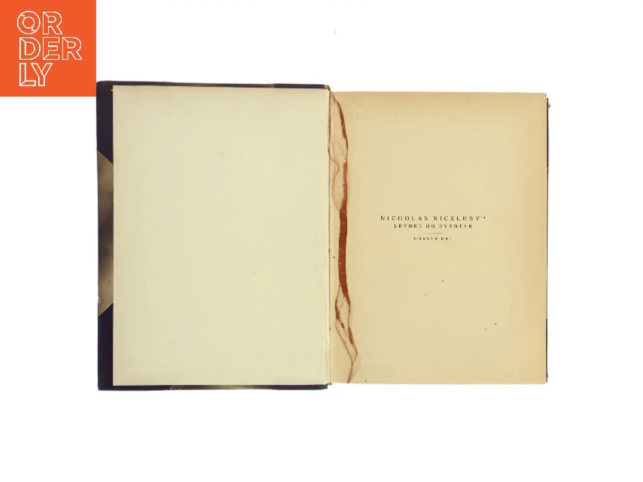 Billede 1 - Nicholas Nickleby's levnet og eventyr af Charles Dickens (Bog)