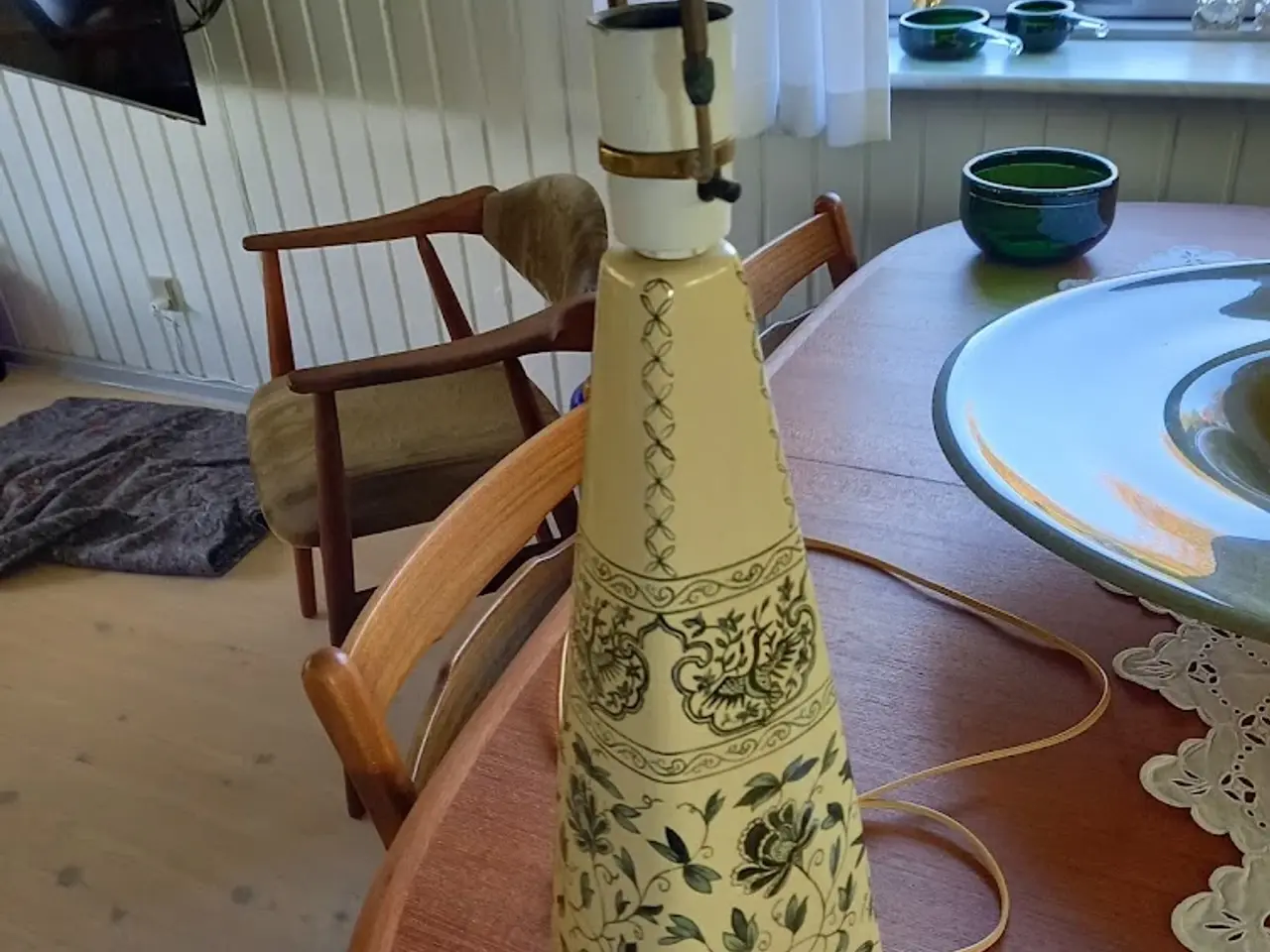 Billede 1 - Bordlampe i keramik