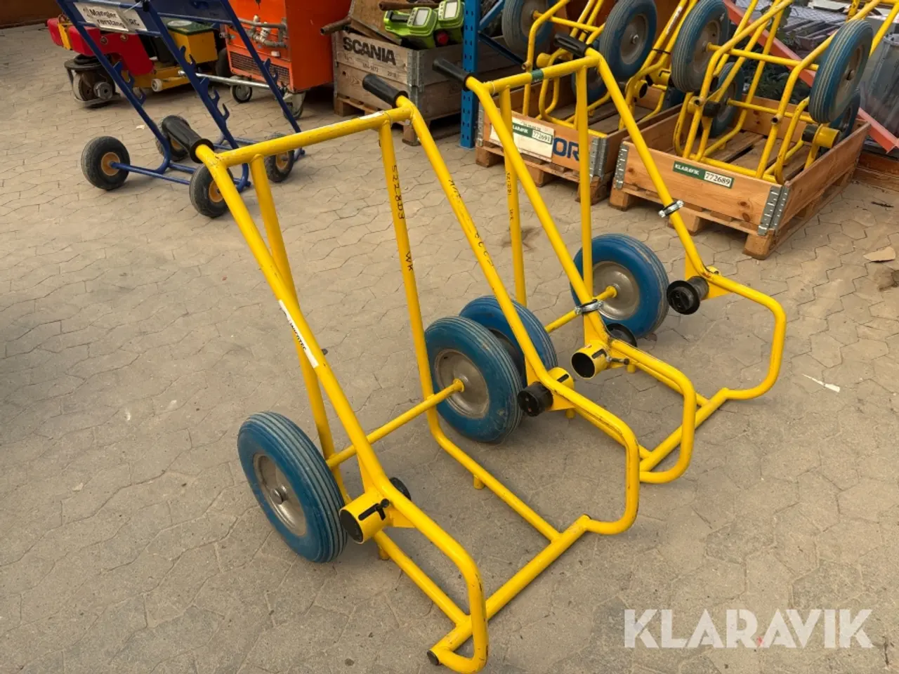 Billede 2 - Kabeltromle vogn - 2 styk