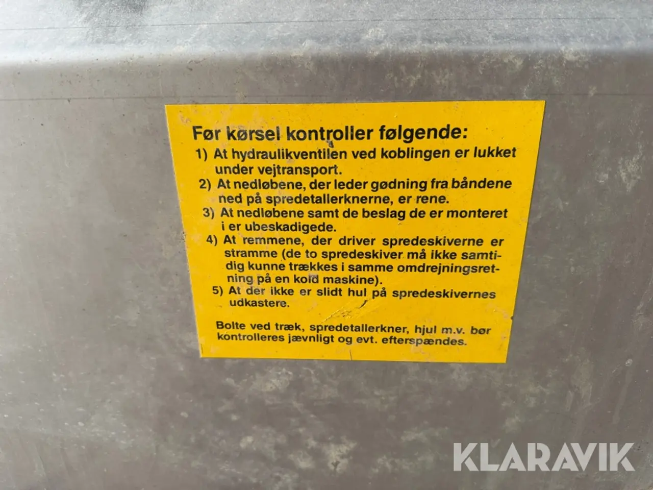 Billede 11 - Gødningsspredere Bredal B2XL