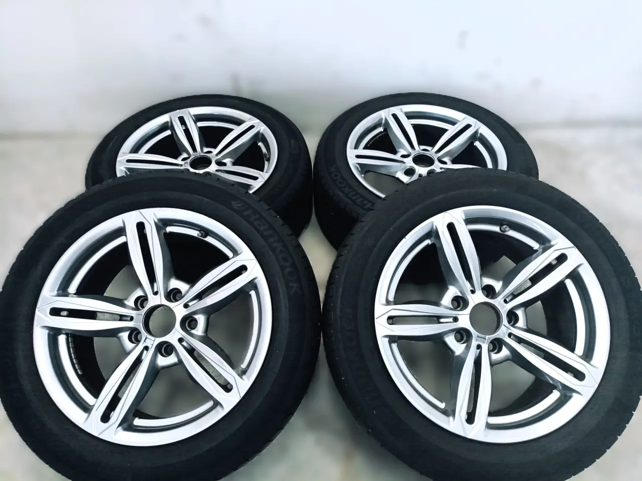 Billede 3 - 5x120 17" ET29 nav 72,6ø Spath sommersæt inkl.TPMS