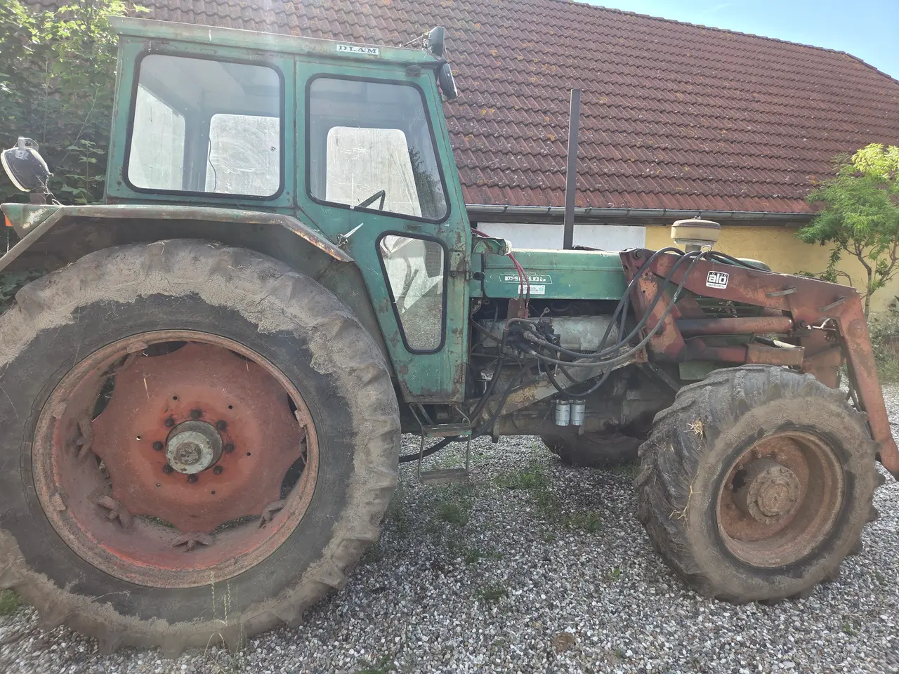 Billede 1 - Deutz 10006, 4wd med frontlæsser
