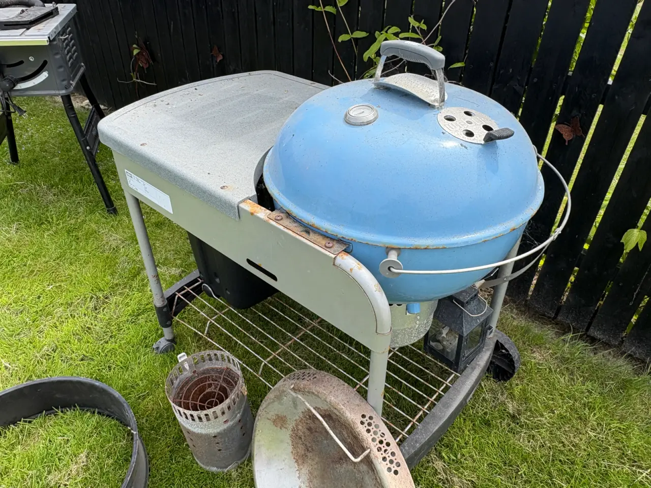 Billede 6 - Weber kuglegrill med wok