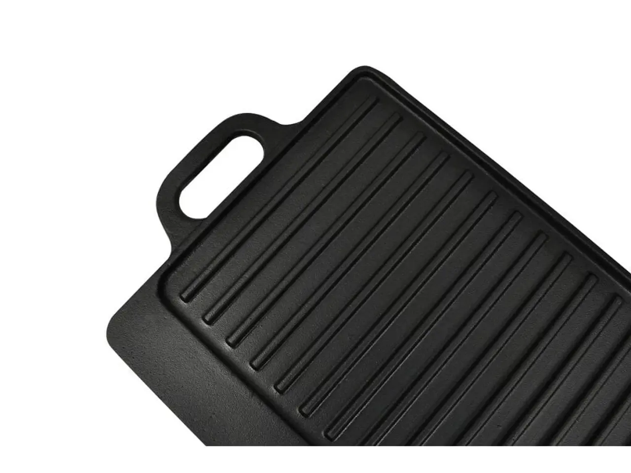 Billede 4 - Grillplade 50x23 cm vendbar støbejern