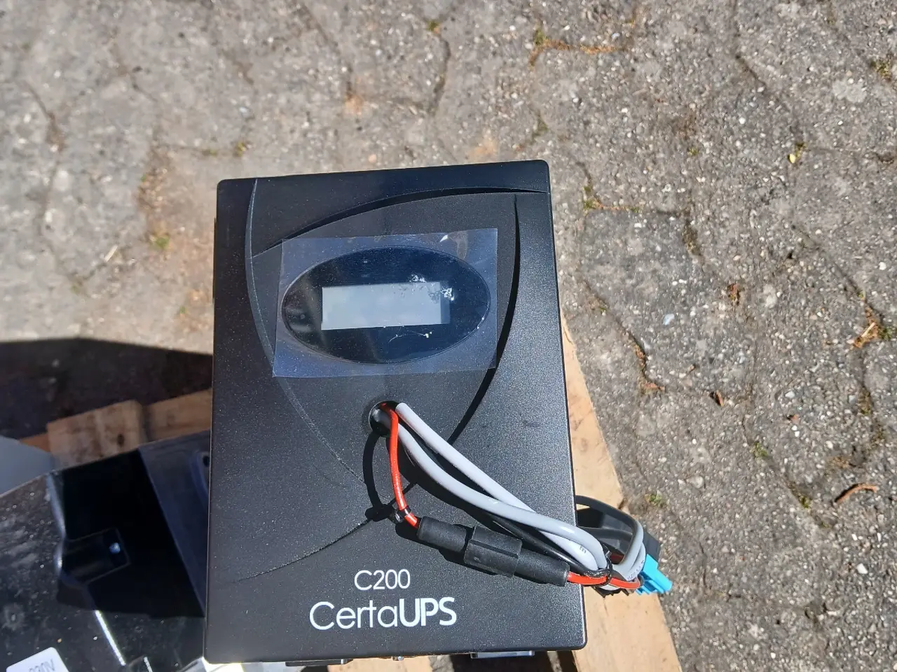Billede 4 - Komplet elhejs til porte. Med batteri bagup