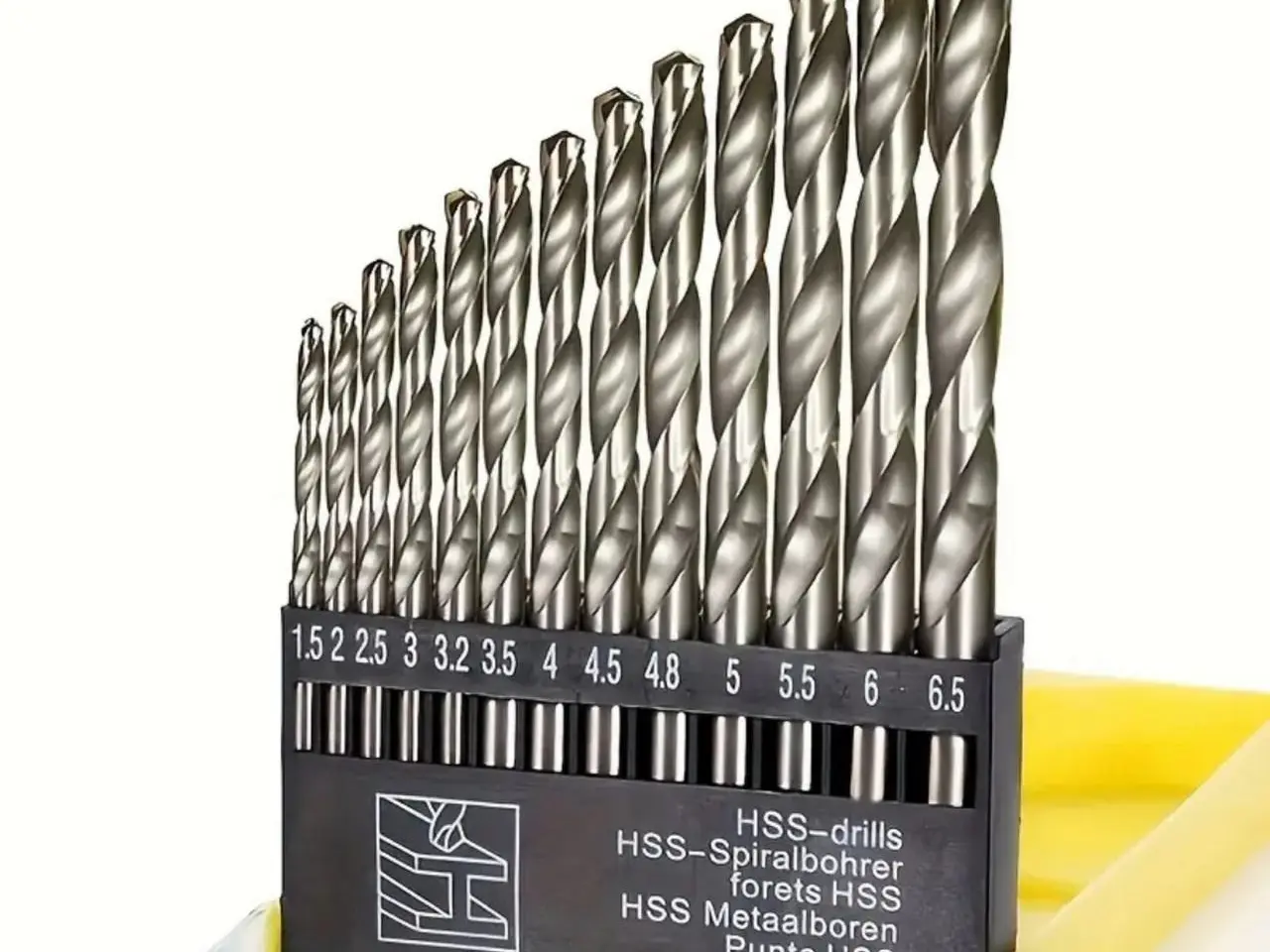 Billede 1 - Metalbor 1mm til 6,5mm - 13-dels borsæt
