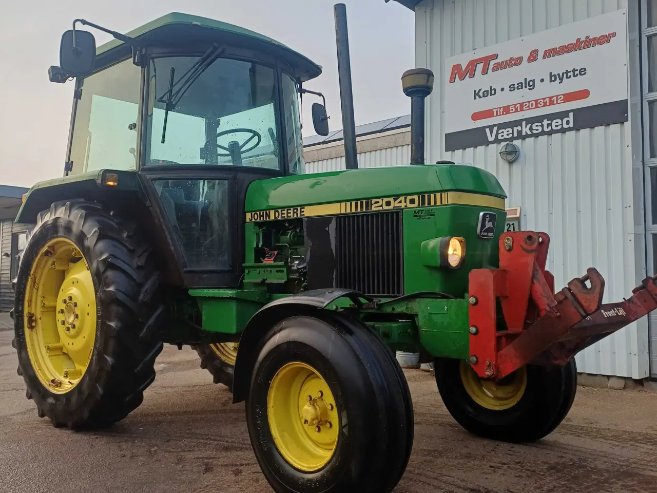 Billede 1 - John deere traktor 