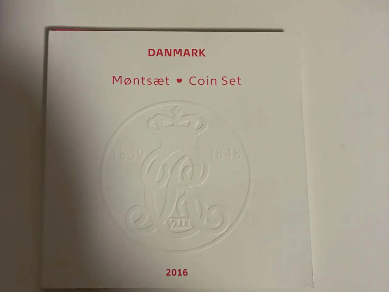 Billede 1 - Kgl møntsæt fra 2016