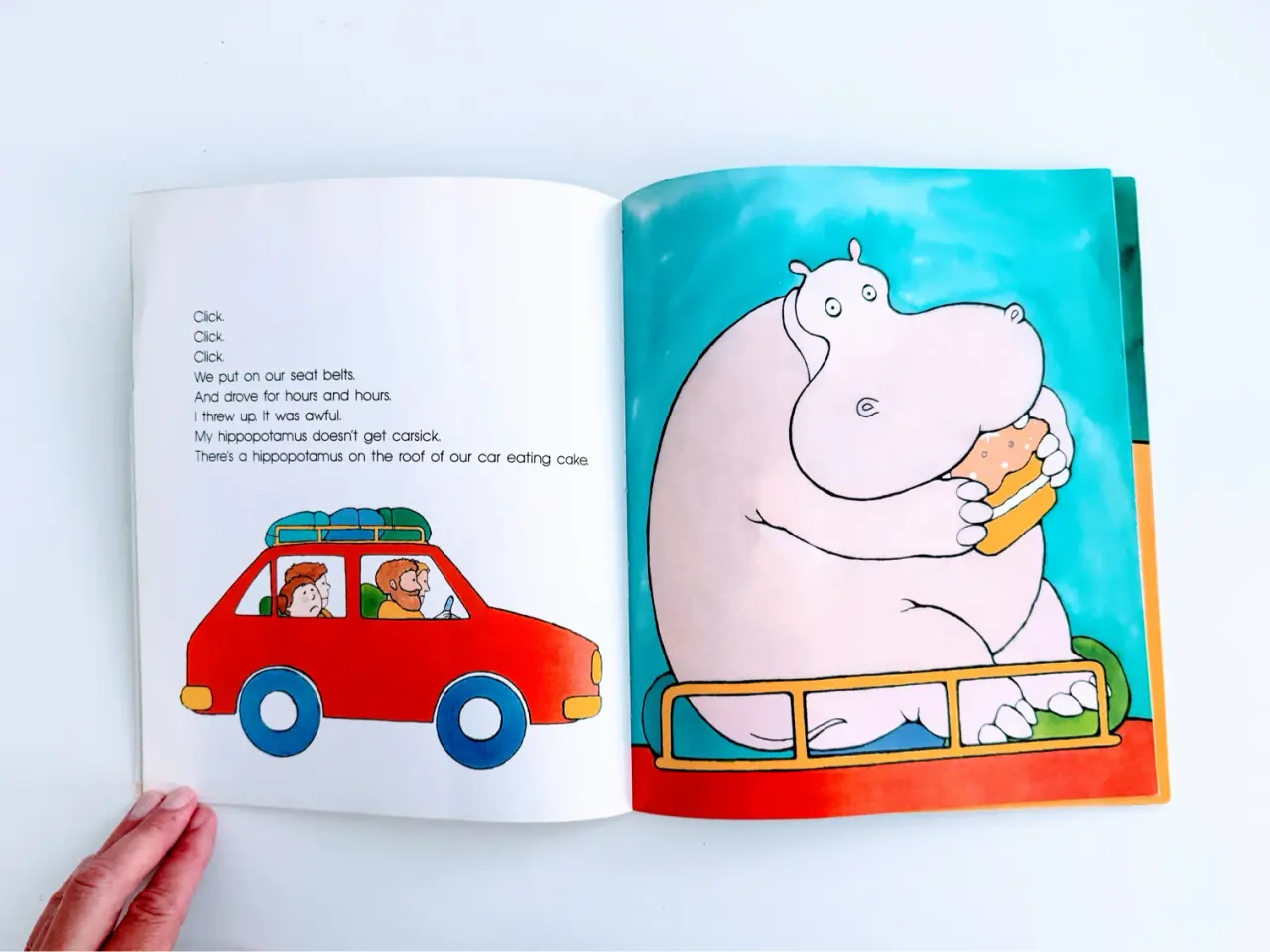 Billede 8 - My Hippopotamus Is on Our Caravan Roof Getting Sun