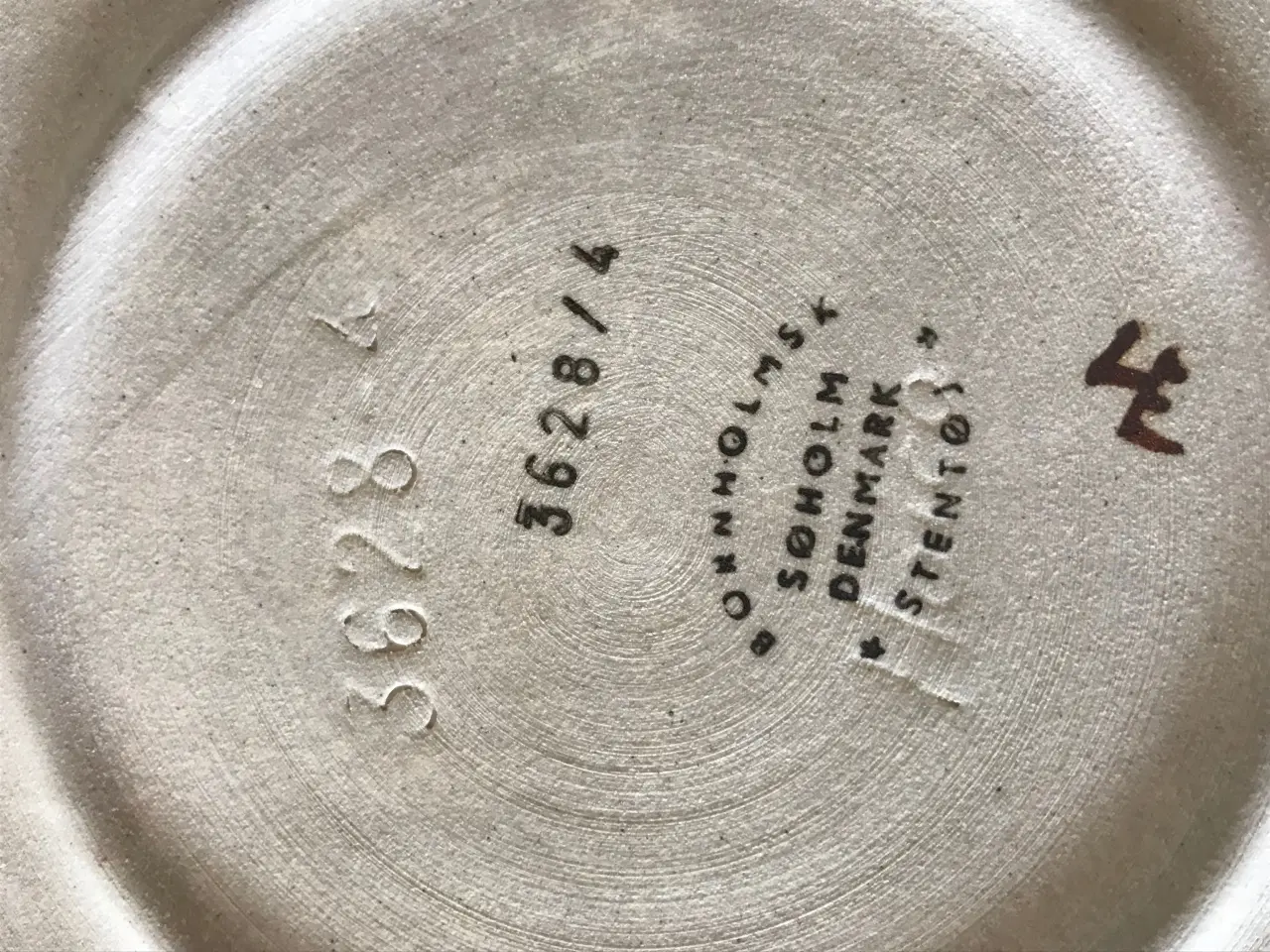 Billede 7 - Stort Søholm fad (3628 / 4 LE)