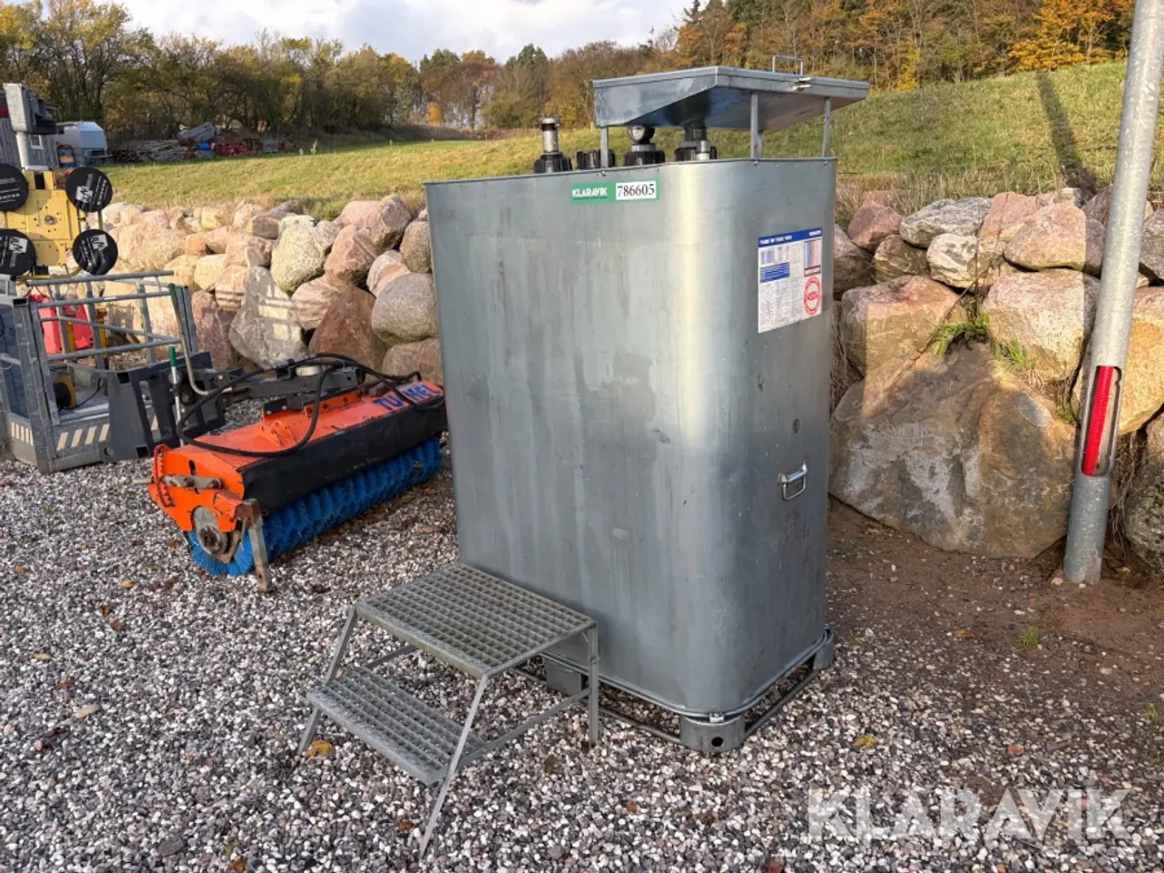Billede 3 - Spildolietank SCHÜTZ Tit 1000L dobbeltsidet