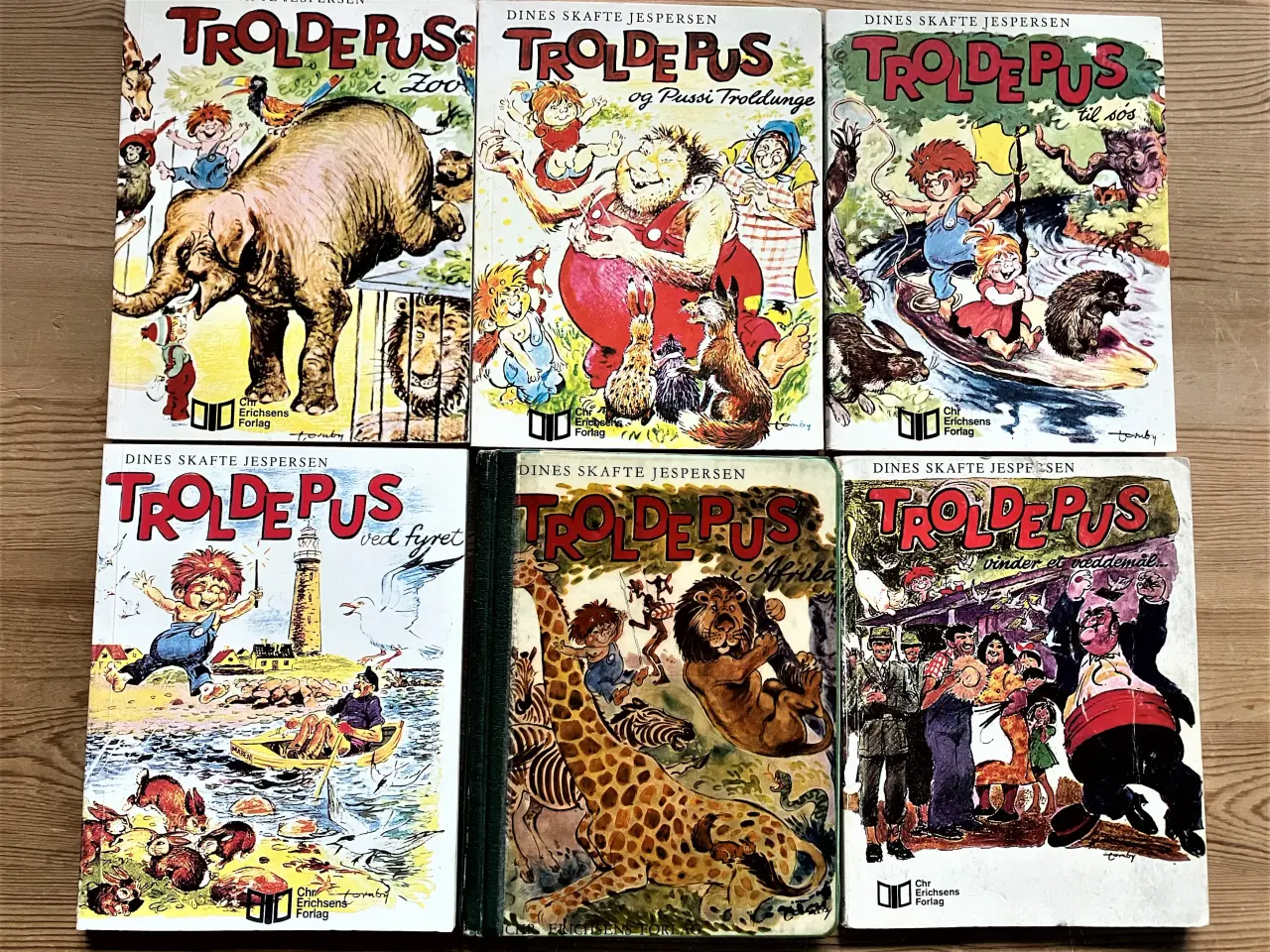 Billede 2 - YDERLIGERE NEDSAT: Troldepus bøger, 9 stk.