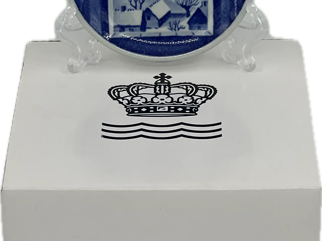 Billede 1 - Royal Copenhagen Mini Platte Hvidovre Kirketårn 11-2010