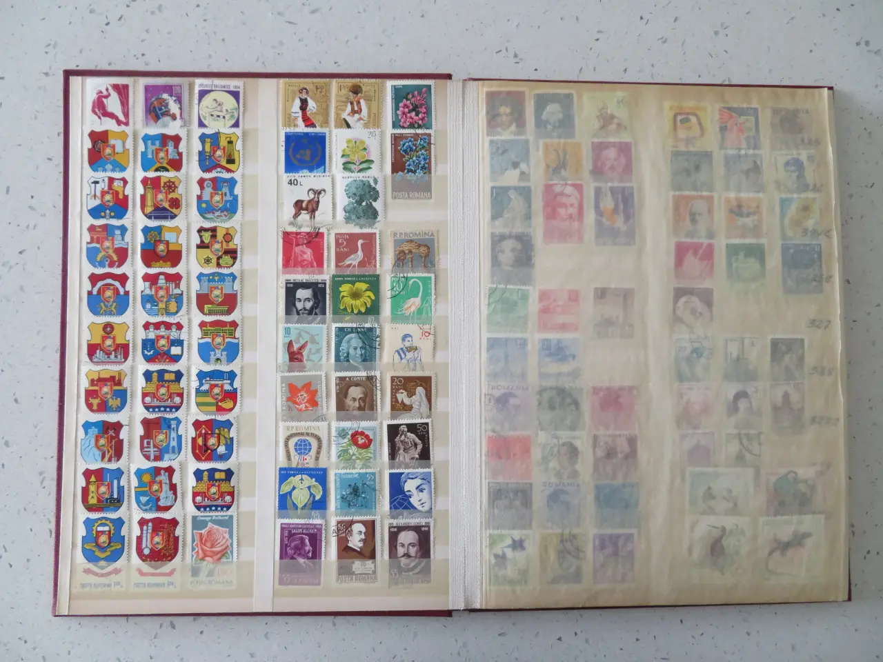 Billede 3 - Rumænien/Romania, 599 forskellige frimærker