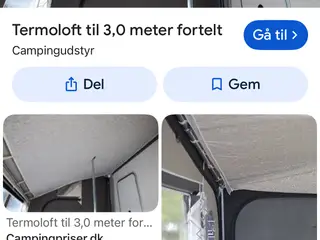 Isabella thermoloft som passer til G: 19 fortelt 