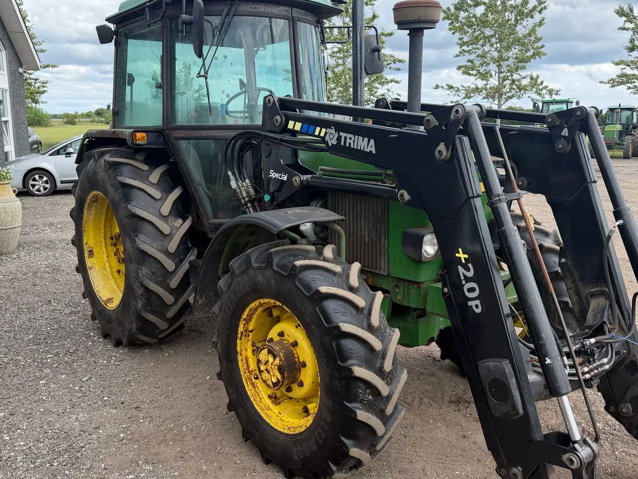 Billede 4 - John Deere 2140 med frontlift Fin stabil traktor