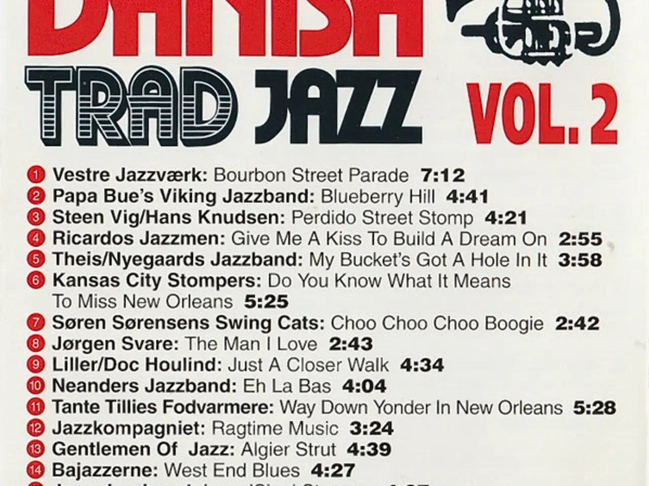 Billede 2 - Diverse kunstnere – Danish Trad Jazz Vol. 2 – CD