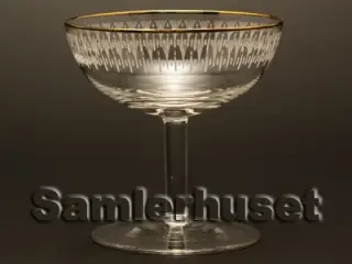 Kongeå Likørglas. H:75 mm.