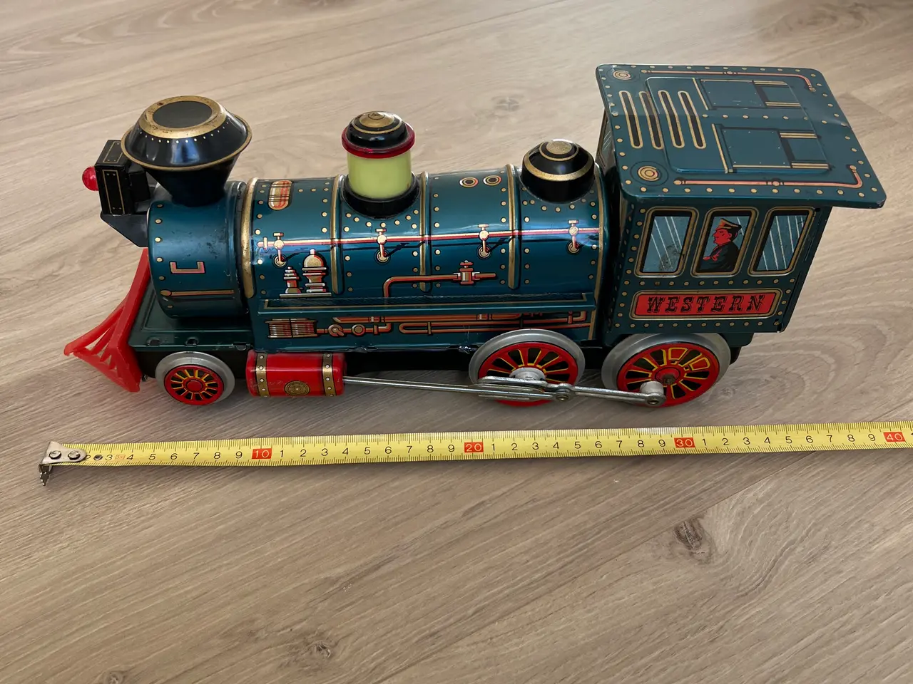 Billede 7 - Vintage Western Locomotive Tin