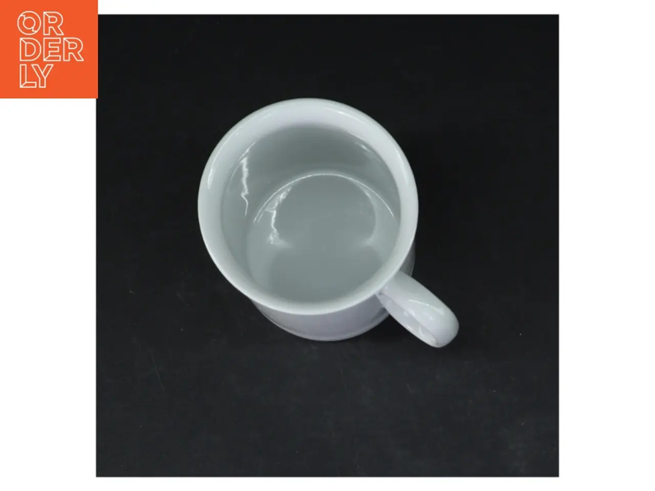 Billede 3 - Hvid porcelænskop (str. Ø. 7,5 cm. længde, 10 cm)