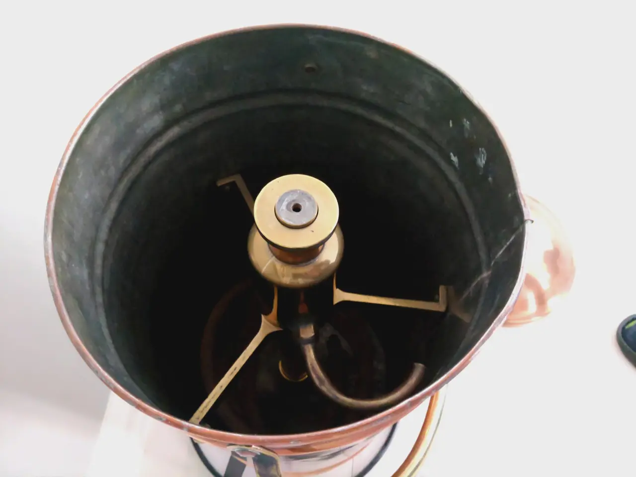 Billede 4 - Brandslukker Kobber - Retro - på stativ