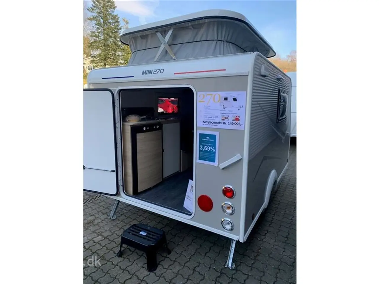 Billede 4 - 2025 - Caravelair Silver 270   Let lille vogn for naturelsker og kan vejes op til 1.200 kg