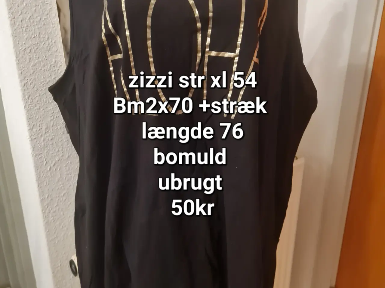 Billede 6 - Zizzi Ubrugt lang top str XL 54-56
