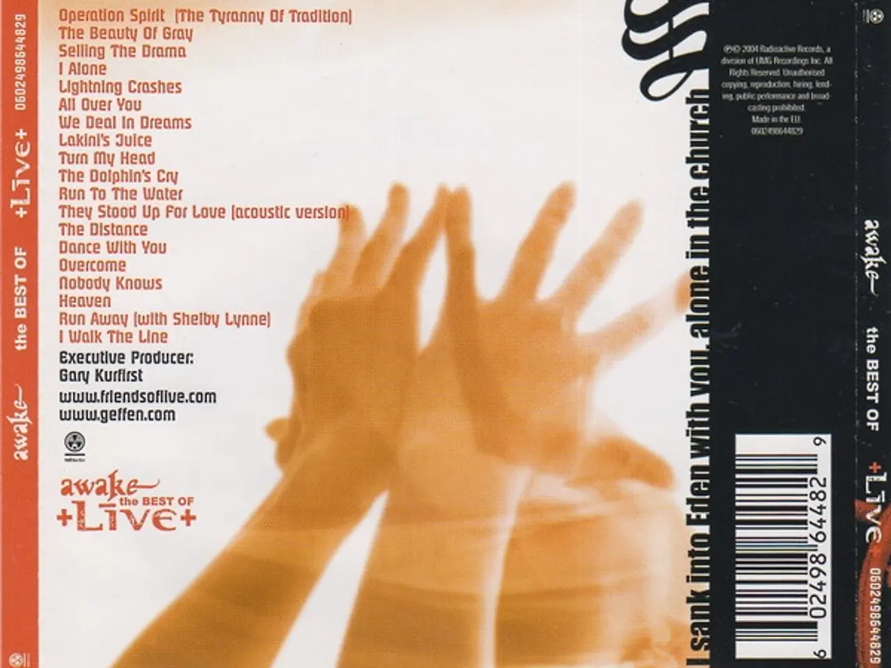 Billede 2 - Live – Awake - The Best Of – CD