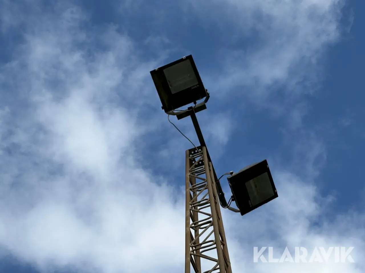 Billede 4 - Lysmast cirka 12 m med sensor