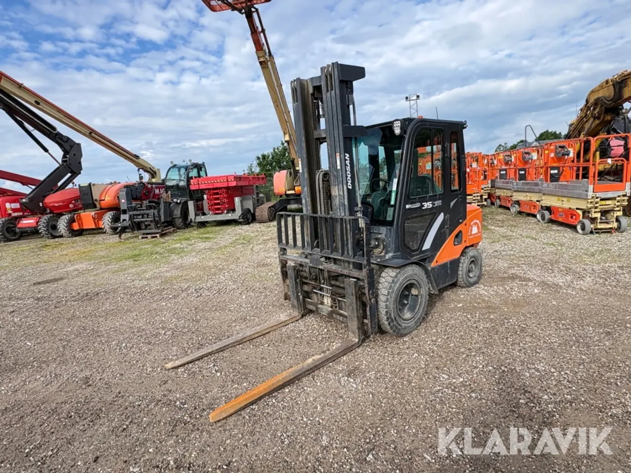 Billede 1 - Gaffeltruck Doosan D35C-7