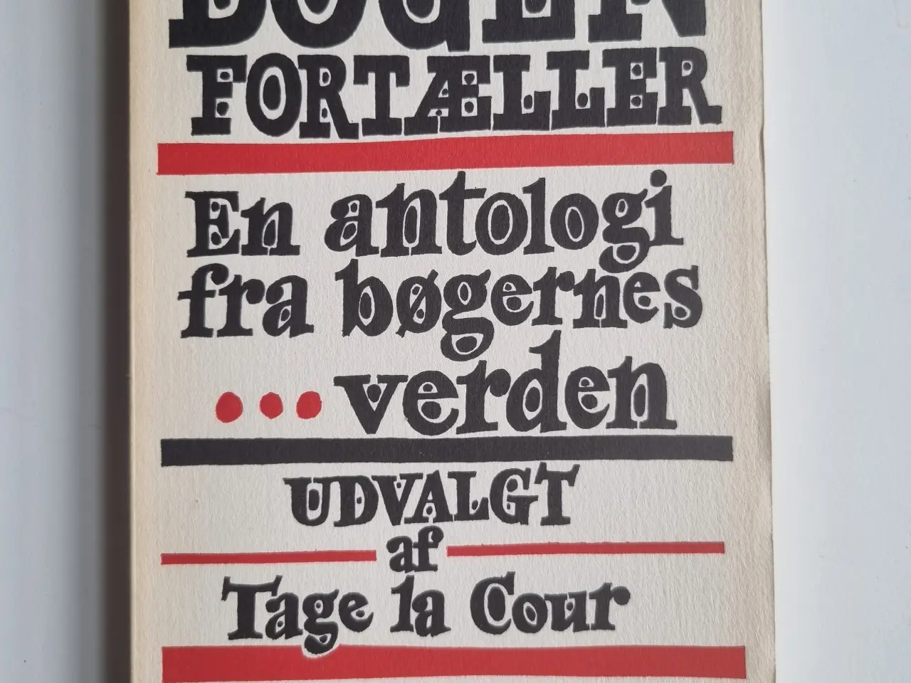 Billede 1 - Tage la Cour: Bogen fortæller