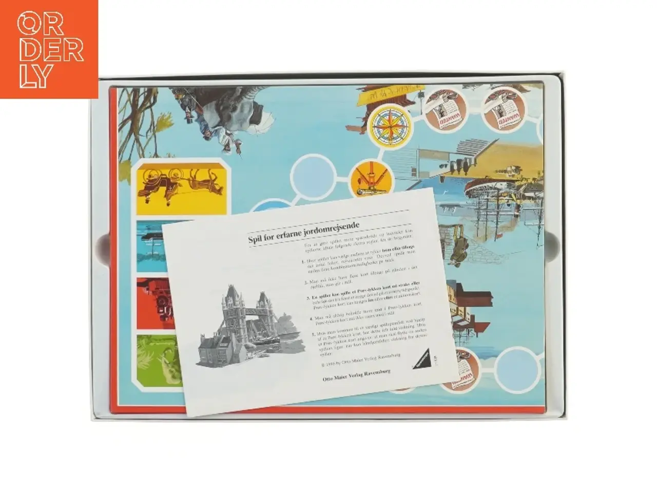 Billede 2 - Jorden rundt i 80 dage brætspil fra Ravensburger (str. 38x28 cm)
