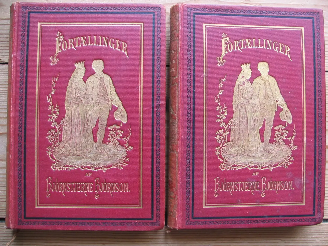 Billede 1 - Bjørnsterne Bjørnson. Fortællinger i 2 bind