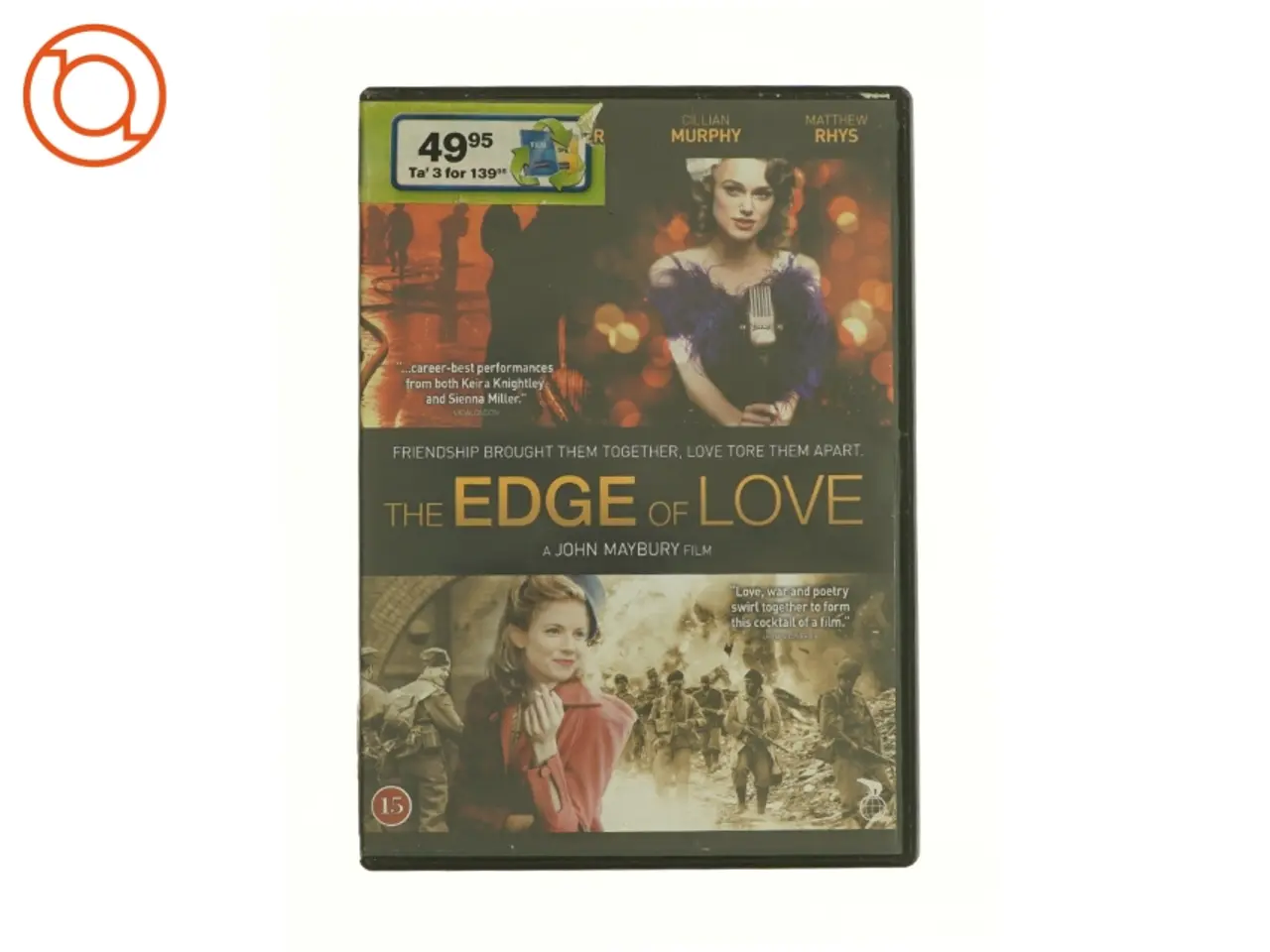 Billede 1 - The edge of love fra dvd